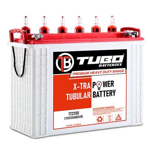 Solar Tall Tubular Battery - TUBO TT2250 C20 12v 225ah Tall Tubular ...