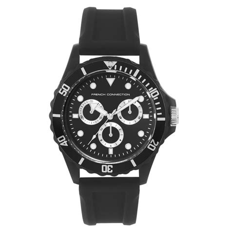 Buy French Connection Black Dial Analog Watch for Mens - Fc177B Online