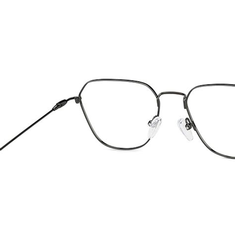 Buy Gunmetal Black Full Rim Geometric Vincent Chase SLEEK STEEL VC ...