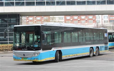 【北京公交老车退役留念】300路黄海牌DD6180S01型客车（大黄前）退役留念