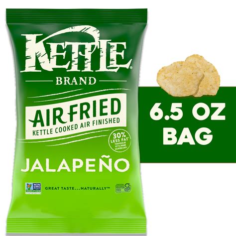 Kettle Brand Potato Chips, Jalapeno Kettle Chips, 8.5 oz - Walmart.com