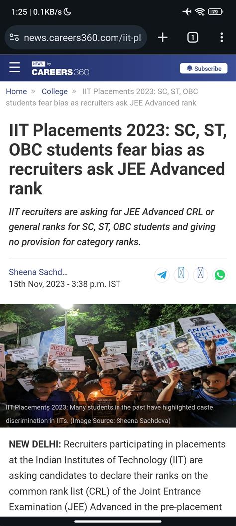 My IIT France HR se placement k time baat krna apne %ile k regarding ...