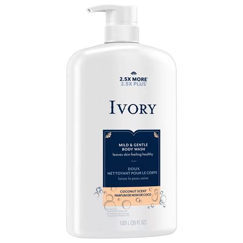 Ivory Mild & Gentle Body Wash - Coconut - Shop Body wash at H-E-B