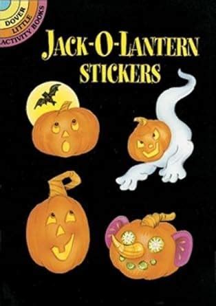 Buy Jack-o-Lantern Stickers (Dover Little Activity Books Stickers) Book ...