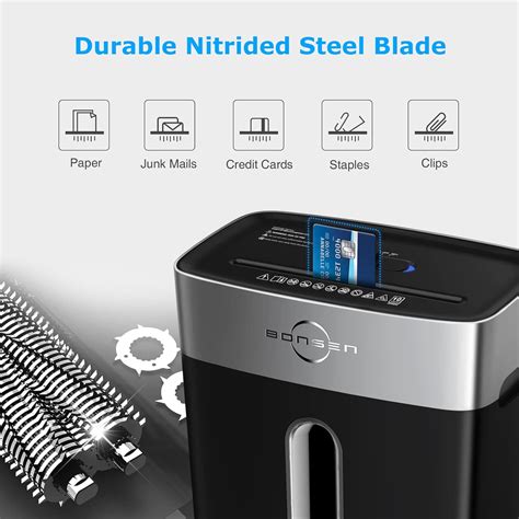 BONSEN Paper Shredder for Home Office, 4 Gallons India | Ubuy