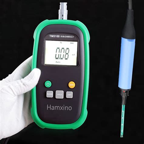 Buy MREAY TM5100 Digital Handheld Gaussmeter Permanent Magnet Surface ...