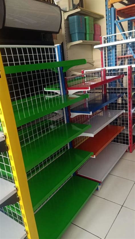 RAK MINIMARKET MURAH TIPE ECO-100 (Warna Bebas, Harga Pas!)
