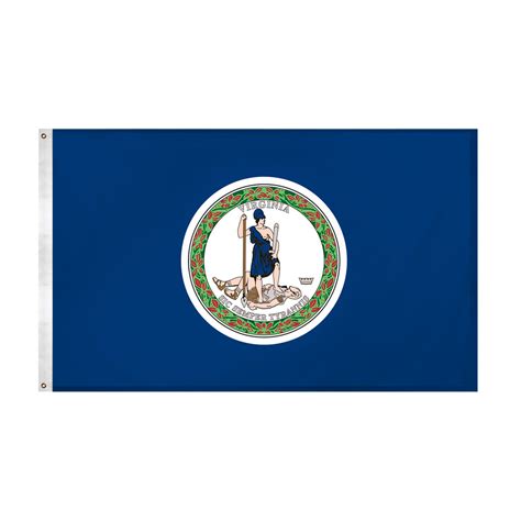 Virginia 3ft x 5ft Nylon Flag – United States Flag Store