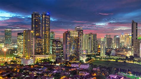 jakarta-indonesia-evening-city-capital-jakarta-indonesia-night-town-metropolis-capital ...