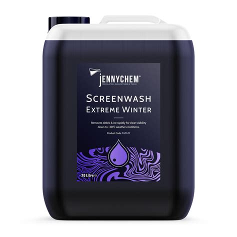 Jennychem Extreme Screenwash Concentrate Winter 20l Winter Windscreen ...