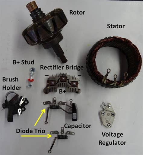 Installing a Diode On Alternator 的图像结果