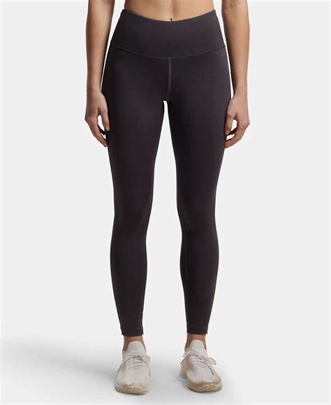Buy Microfiber Elastane Performance 7/8th Leggings with Broadwaistband ...