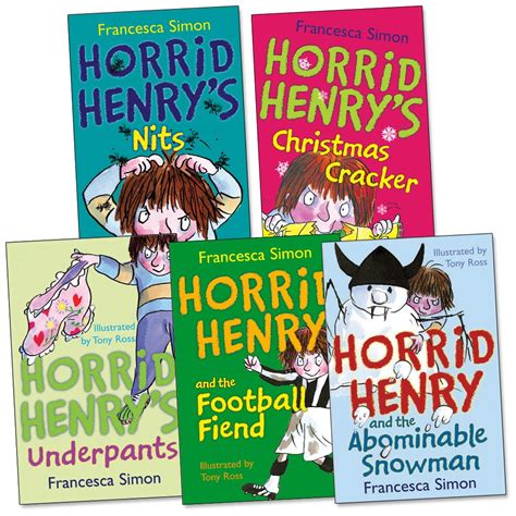 Buy Horrid Henry Pack 2, 5 books (Horrid Henry and the Abominable ...