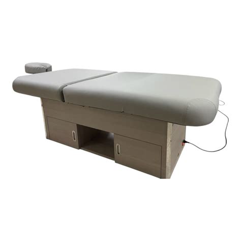 Laminate Finished Electric Motor adjustable Spa Massage Table Bed with ...