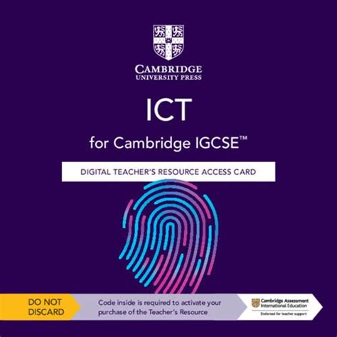 Buy Cambridge IGCSE™ ICT Digital Teacher's Resource Access Card ...