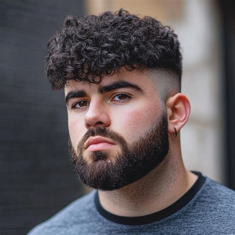 Mid Taper Fade: Fluffy, Curly, Straight, and Messy Hair for Men