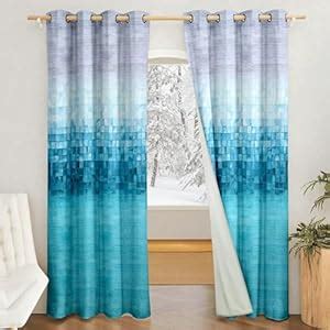 Amazon Brand - Solimo Polyester 100% Blackout Printed Door Curtains|100 ...