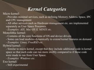 Image result for Types of Linux Kernel Modules