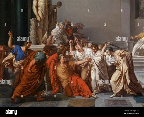 Vincenzo Camuccini's 'La morte di Cesare' (The Death of Caesar ...
