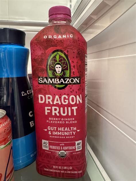 Sambazon Dragon Fruit Juice Smoothie Recipe at Jesse Mcmorrow blog