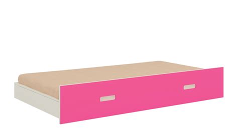 Adona Celestia Twin Daybed with Pull Out Trundle Bed Ivory - Light ...