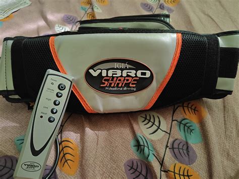 JELLEX Electric Relaxing Abdominal Belly Vibro Shape Vibrating Heating ...