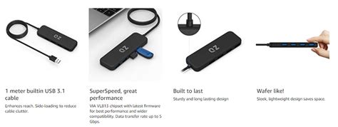 Buy QZ USB Hub | Multi USB Port | USB 3 Hub | USB 3.0 Hub | USB 3.1 Hub ...