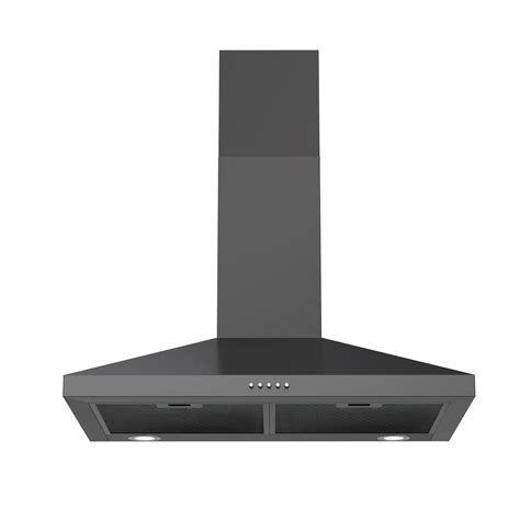 Buy Range hood, 30 inch Wall Range Hood, 450CFM Black Vent Hood with 3 ...