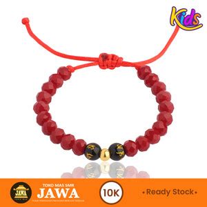 Jual Gelang Tali Kristal Emas Anak Mayleen Kadar 10 Karat Toko Mas Jawa ...