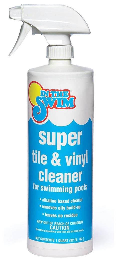 Pool Tile & Vinyl Cleaner - 1 Quart - Alkaline Degreaser for Swimming ...