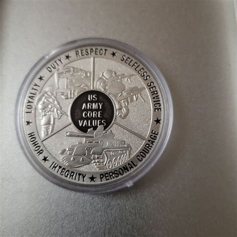 US Army Core Values & USA (2x) Challenge Coins | #4837030990