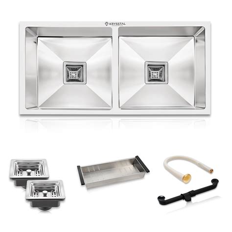 Premium Kitchen Sinks in India | Handmade & Smart Designs by Krysstal