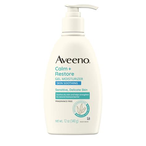 Amazon.com: Aveeno Calm + Restore Body Moisturizer Gel for Sensitive ...
