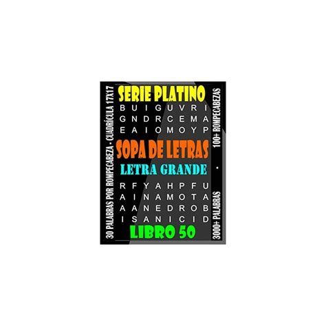 SOPA DE LETRAS LETRA GRANDE: Más Juegos, Para | Ubuy India