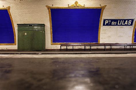 The Abandoned Porte des Lilas Métro Station Is Hidden Away and Frozen ...