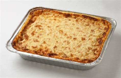 Vegetable Pastitsio/Vegetable Greek Lasagna 4/6 lb trays  