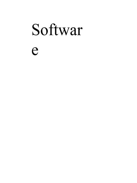 Image result for Different Types of Software PDF