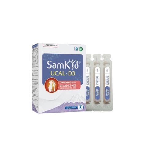 Thực phẩm bảo vệ sức khỏe Samkid Ucal – D3 - UBI Pharma