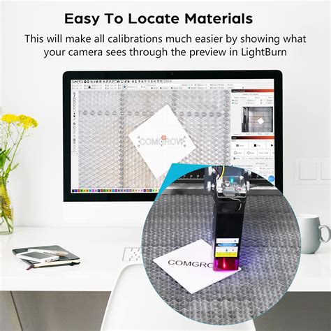 Buy Comgrow 8MP Lightburn Camera Module for Laser Engraver,3264 * 2448 ...