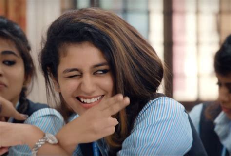 Priya Prakash Varriers Flying Kiss In New Oru Adaar Love Is Stealing ...
