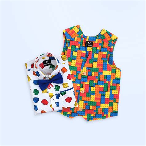 Building Blocks - Bowtie Shirt and Waistcoat