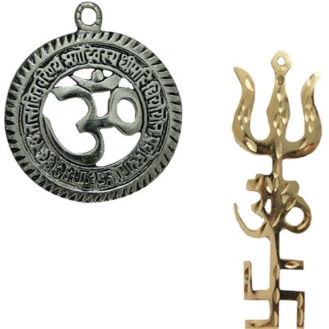 Buy Divya Mantra Hindu Symbol Sri Aum Gayatri & Vastu Swastik Om ...