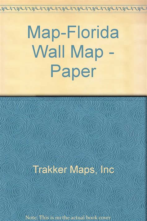 Buy Florida Wall Map Book Online at Low Prices in India | Florida Wall ...