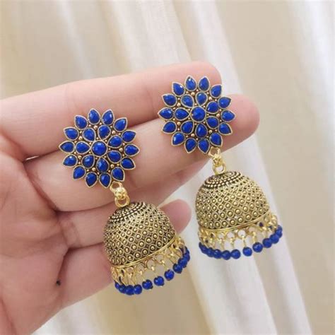 Blue Earrings - Buy Blue Earrings online at Best Prices in India ...