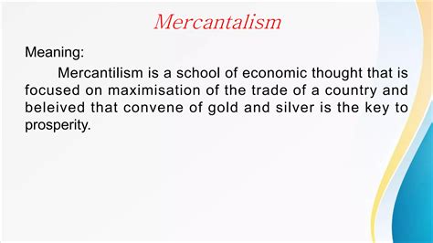 Mercantilism | PDF