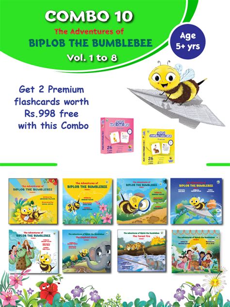 Adventures of Biplob the Bumblebee storybooks