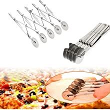 Buy THW® Stainless Steel 7-Wheel expadable Dough Cutter Tool Pasta/Kaju ...