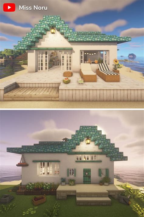 Image result for Minecraft Beach House Tutorial