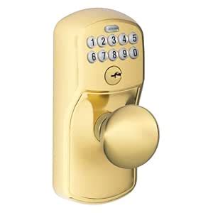 Schlage FE595 PLY 505 PLY Plymouth Keypad Entry with Flex-Lock and ...