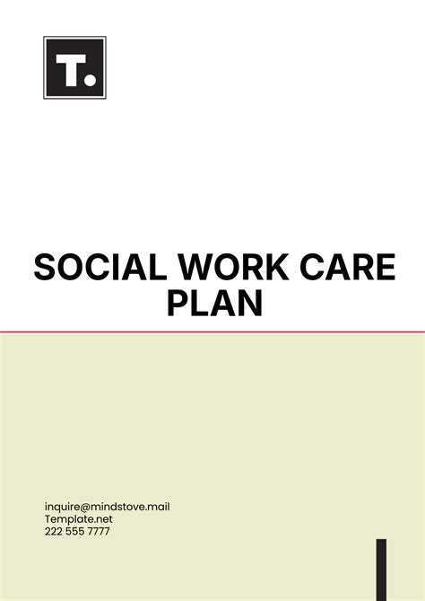 Free Care Plan Templates, Editable and Printable